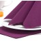 50 Serviettes Collection Royal 1/4 - Violet 40X40Cm Fois