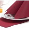 Royal Collection 11608 Serviettes Pliage 1/4 40 x 40 cm Bordeaux Lot de 50