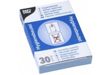 Pack de 30 Sachets hygieniques en polyethylene pour distributeur