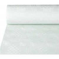 12542 Nappe en Papier en Rouleau Blanc 50 cm x 1 m