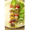 Pics a  brochettes/brochettes en bois (Lot de 1000) 20 cm, diametre 3 mm, naturel brochettes en bois, unilateralement, face plat