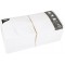  14234 250 Serviettes 3 Plis Pliage 1/8"- 33 x 33 cm-Blanc