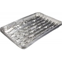 - Plats a  griller - 5 pcs - Aluminium , 34 x23 x 2.5