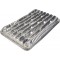 - Plats a  griller - 5 pcs - Aluminium , 34 x23 x 2.5