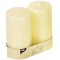  Bougie cylindrique "Ivory", diamŠtre: 80 mm, ivoire