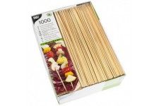 16658 Lot de 1000 brochettes en Bois de 20 cm de diametre 0,3 cm de diametre