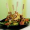 16730 Lot de 250 brochettes en Bois Naturel en Bambou pour grillades, poeles, Amuse-bouches et antipasti 12 cm