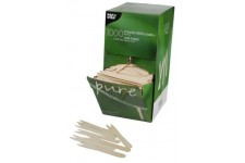 18201 Lot de 1000 fourchettes a  Frites en Bois Pur 8,5 cm