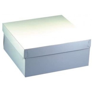 boites Carton pour tartes et gateaux avec Couvercle 30x30x13cm