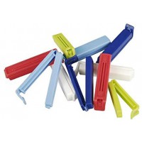 clips de fermeture PP, couleurs assorties, vous recevrez 1 paquet