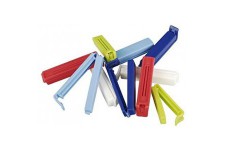 clips de fermeture PP, couleurs assorties, vous recevrez 1 paquet