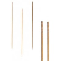 81097 Lot de 500 brochettes en Bambou avec extremite pivotante pour Nourriture, Petits collations, antipasti et Cocktails, Desig