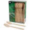 Generique 25 CUILLaˆRES Bois BIODeGRADABLE 15.7CM Naturel