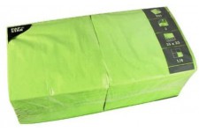 Serviettes, 330 X 330 Mm, 3 Couches, Vert Pomme