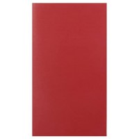 82309 - Serviettes Nappe rectangulaire, Rouge, polypropylene