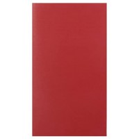 82309 - Serviettes Nappe rectangulaire, Rouge, polypropylene