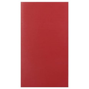 82309 - Serviettes Nappe rectangulaire, Rouge, polypropylene