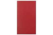 82309 - Serviettes Nappe rectangulaire, Rouge, polypropylene