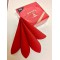 86238, Serviettes Tissue, Rouge, 5.8 x 12,5 x 12,5 cm