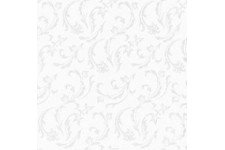 84994 Lot de 50 Serviettes « Royal Collection » a  Pliage 1/4 Blanc 40 x 40 cm