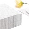 84994 Lot de 50 Serviettes « Royal Collection » a  Pliage 1/4 Blanc 40 x 40 cm