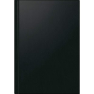 Buchkalender Ultraplan schwarz 2 Seiten/1 Tag Alpha 2015 (702200290) 