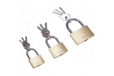 Mannesmann Lot de 3 cadenas en laiton