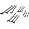 Mannesmann M 130-12 DIN Set de cles polygonales a  fourche 12 pieces 6-22 mm (Import Allemagne)