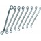 Bruder Mannesmann 140-08DIN Set de cles polygonales 8 pieces 6-22 mm (Import Allemagne)