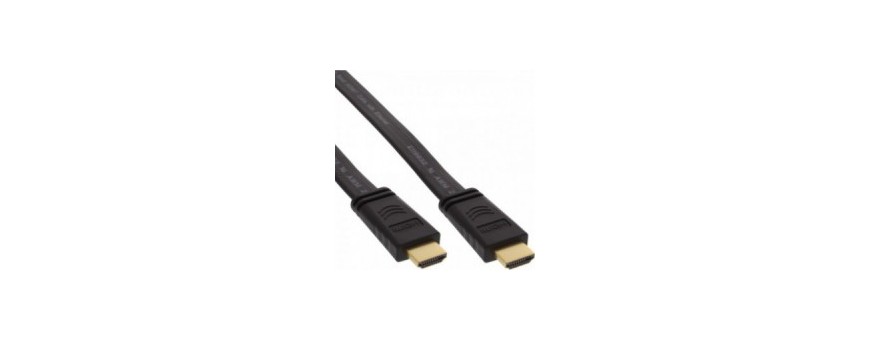 HDMI - Haute vitesse avec câble plat Ethernet