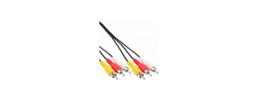 3x RCA Audio/Video Standard